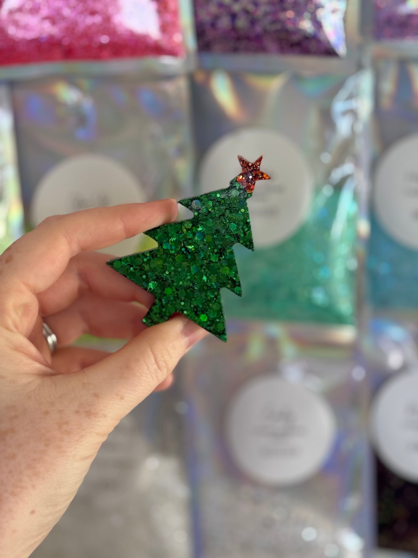 🎄 Christmas Tree Dog Tag – Christmas Collection ✨