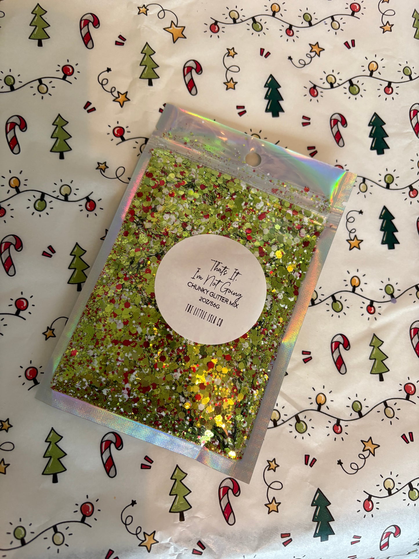 💚 Grinch-Themed Christmas Dog Tag – Festive, Fun & Full of Sass 🎄