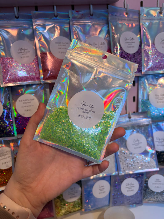 Glow Up Glow in the Dark Glitter