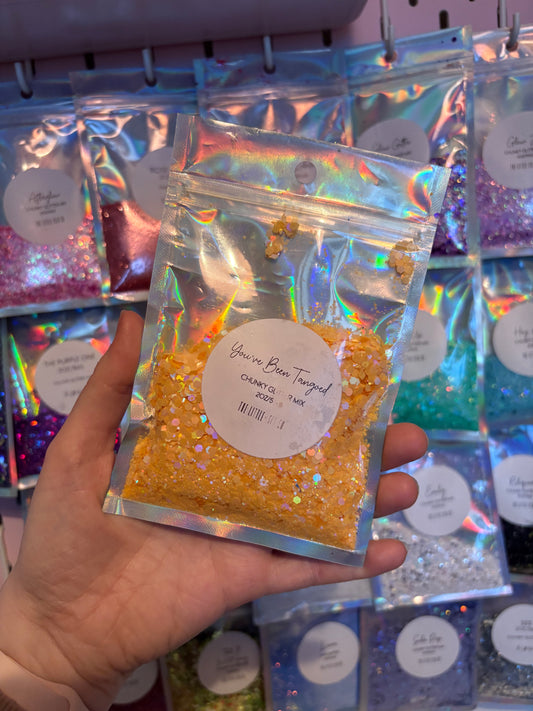 You've Been Tangoed Chunky Glitter
