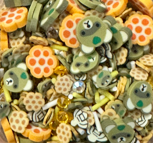 Honeycomb Bear Clay Slices