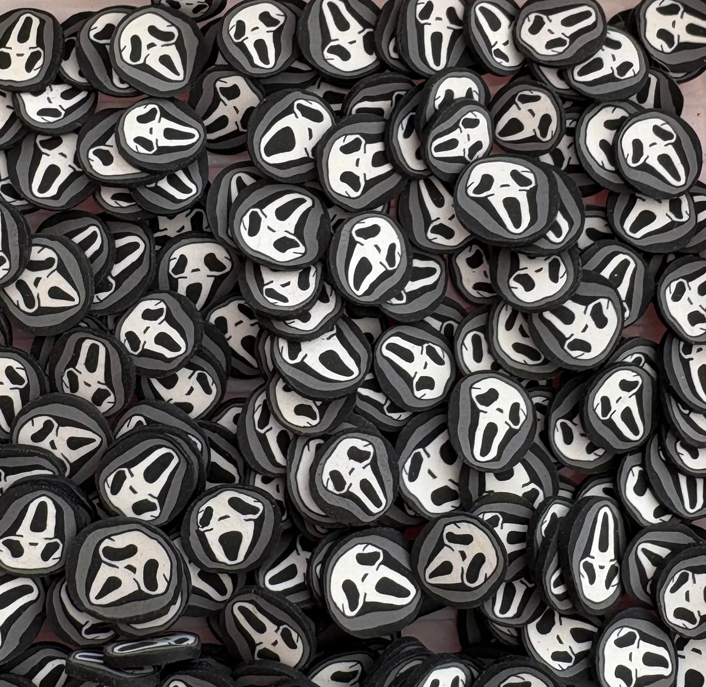 White Mask Clay Slices