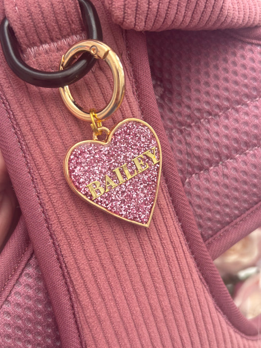 Fine Glitter Bezel Tag ✨