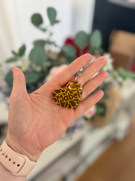 Safari Sweetheart Tag