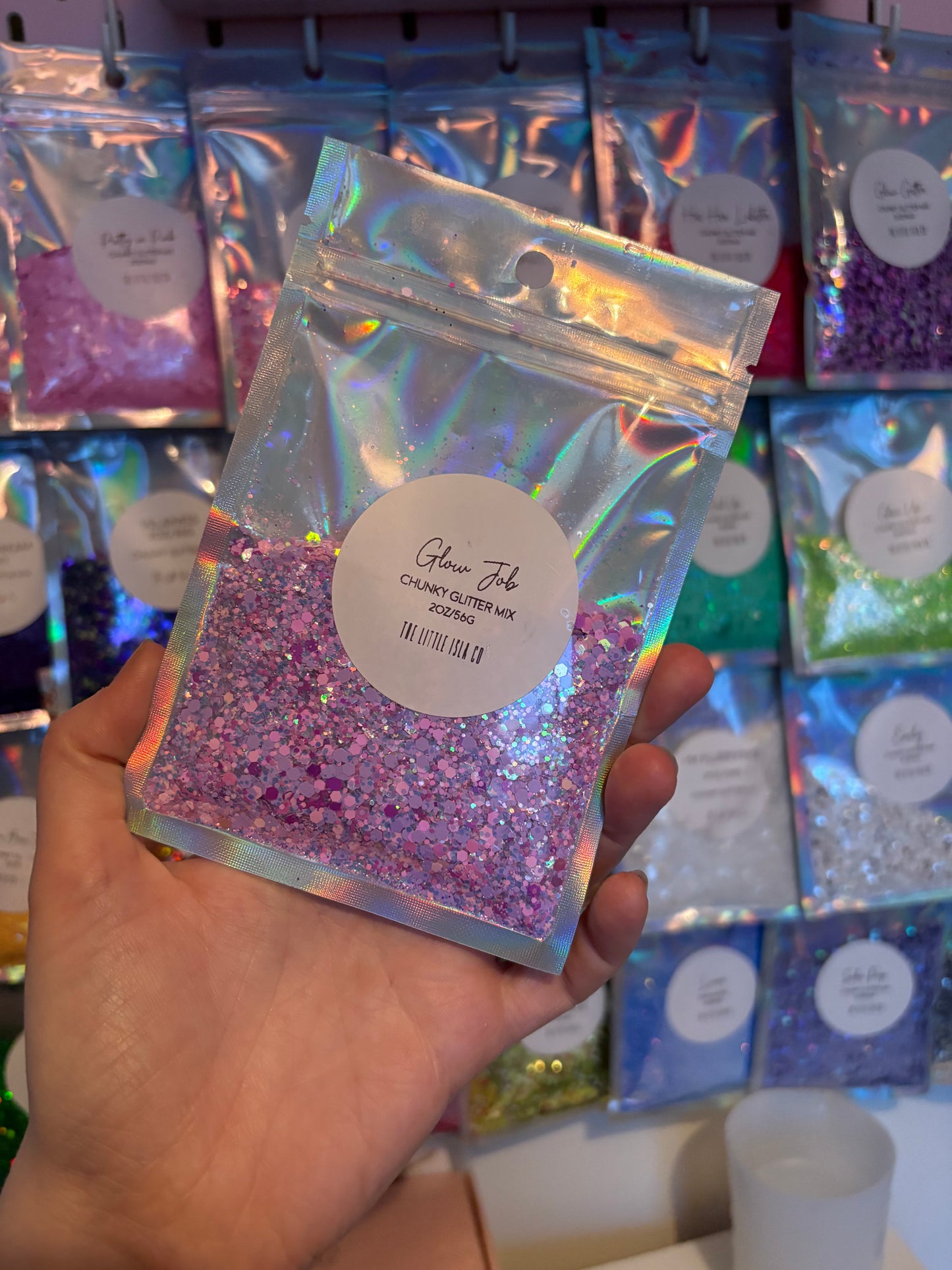 Glob Job Glow in the Dark Glitter