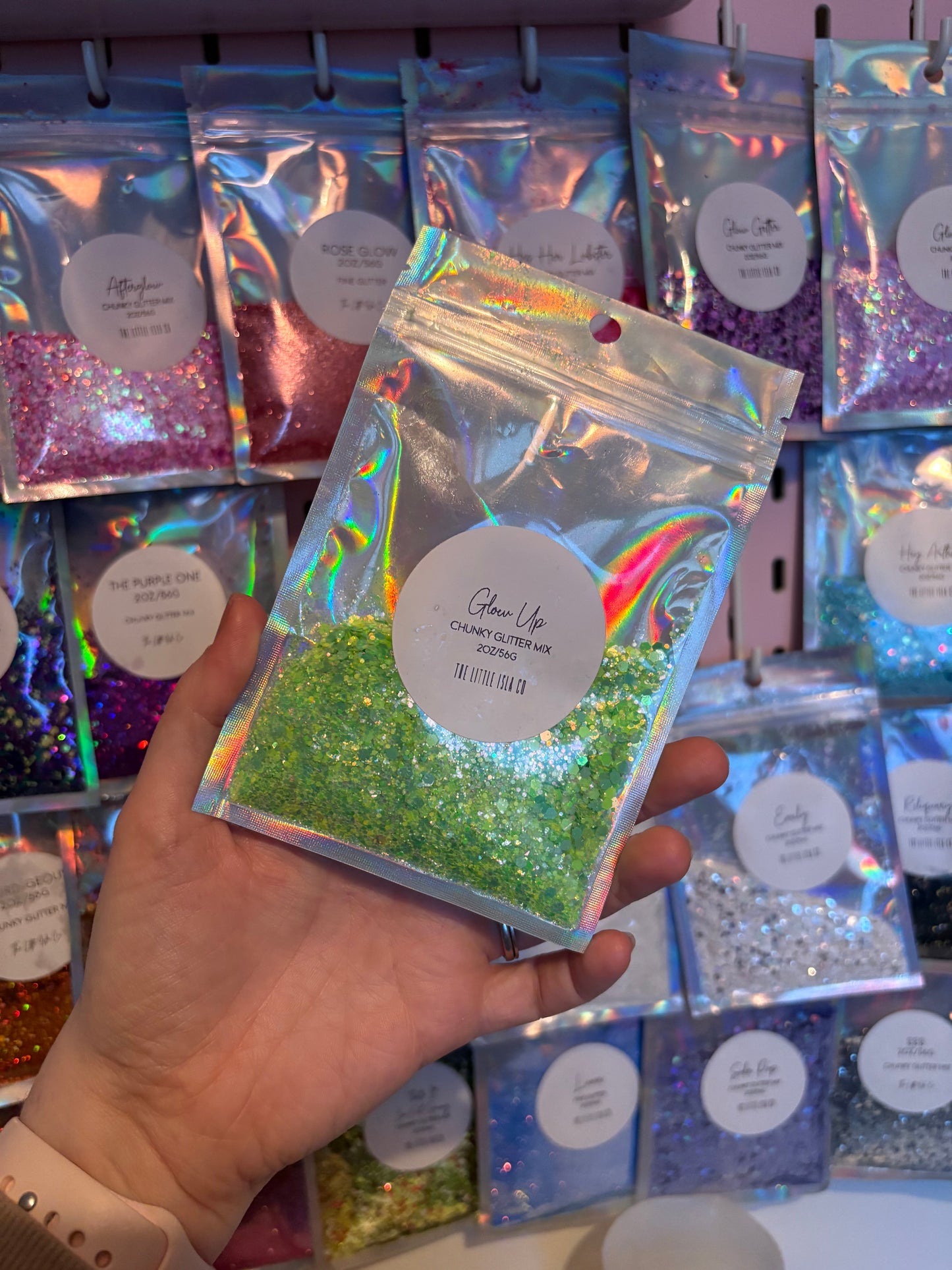 Glow Up Glow in the Dark Glitter