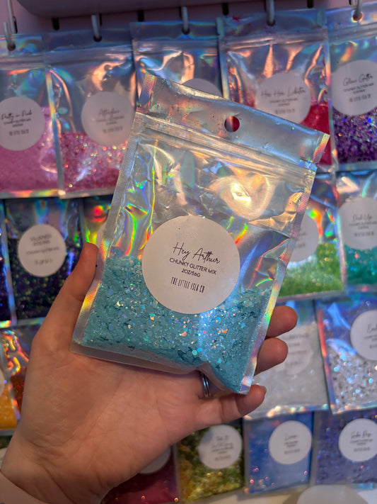 Hey Arthur Chunky Glitter