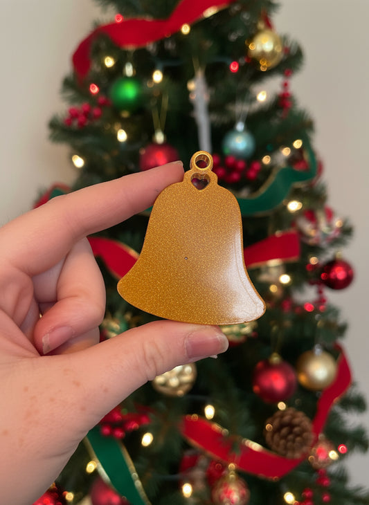 🔔 Golden Bell Christmas Dog Tag🎄