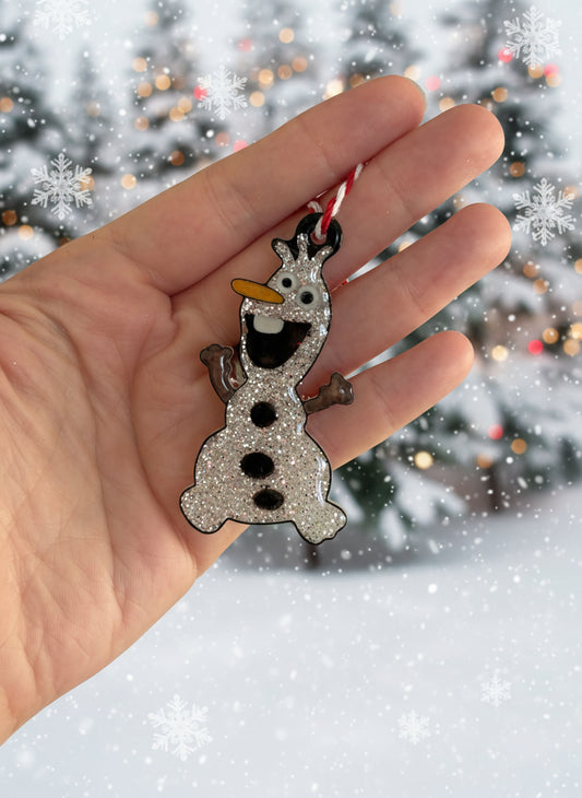 ⛄Themed Snowman Christmas Dog Tag🎄