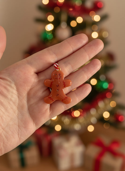 🍪 Gingerbread Man Christmas Charm 🎄