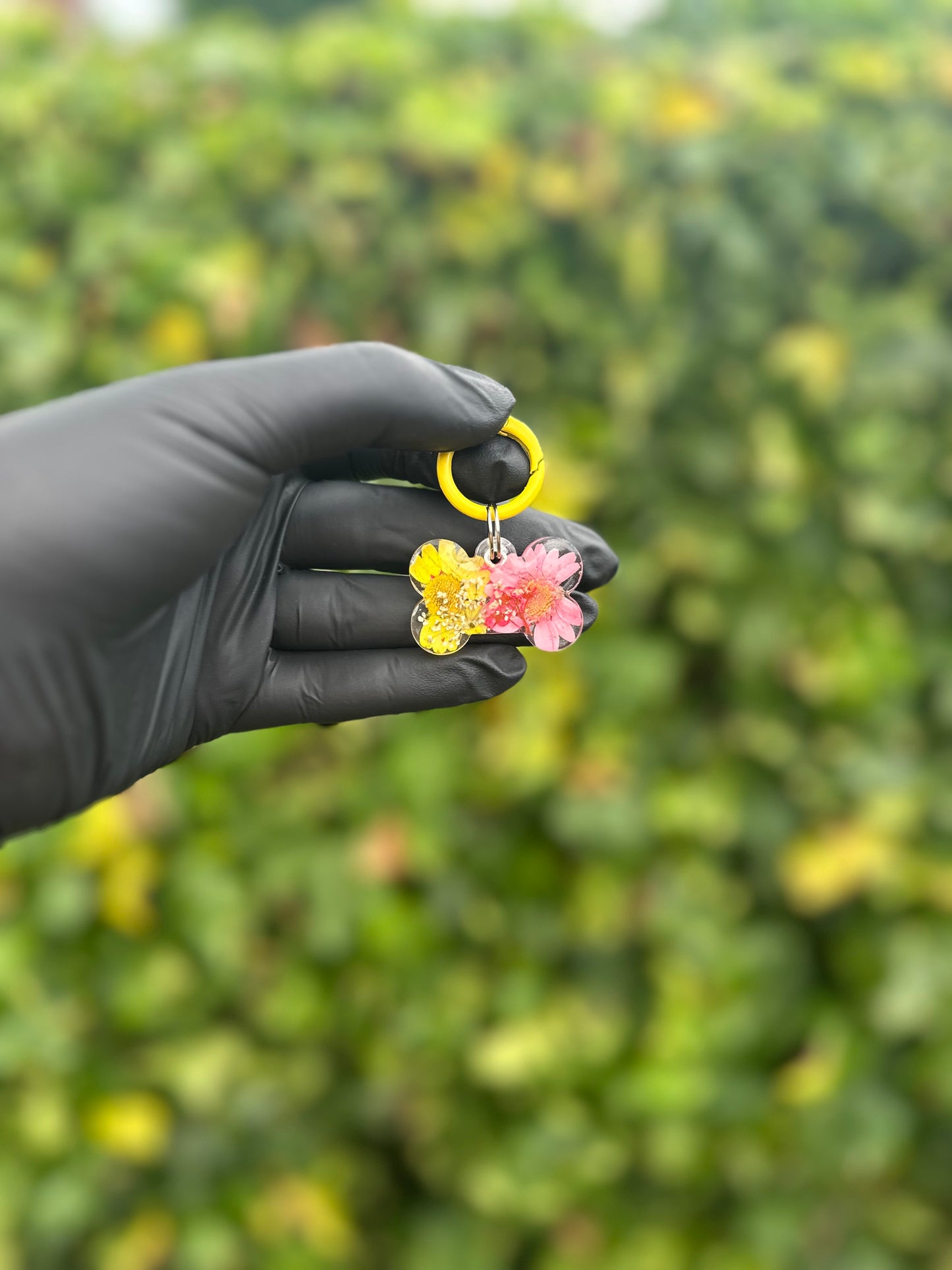 🌸 Personalised Pressed Flower Tag