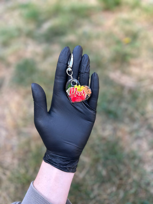 🌸👜 Adult Pressed Flower Keyrings