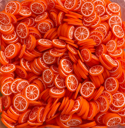 Orange Clay Slices