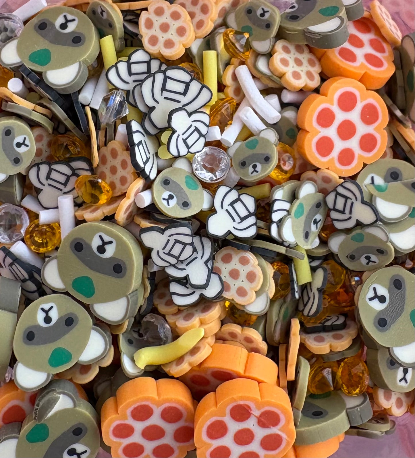 Honey Bear Clay Slices