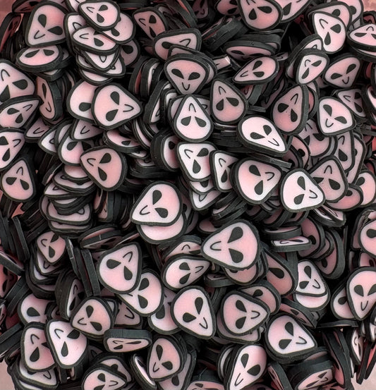 Pink Alien Clay Slices