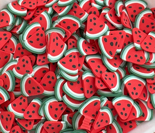 Watermelon Clay Slices
