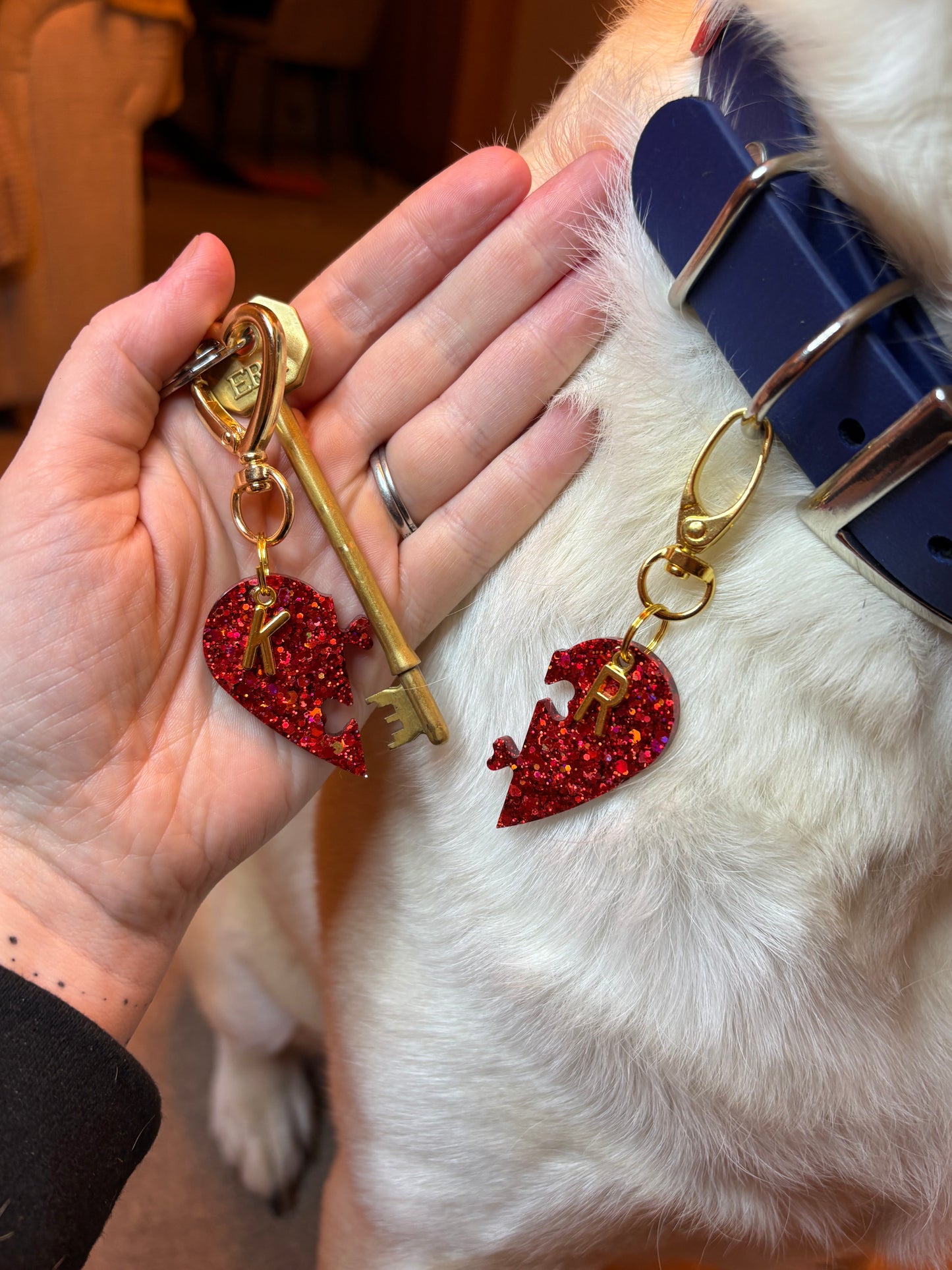 ❤️ Forever Besties – Red Glitter Edition