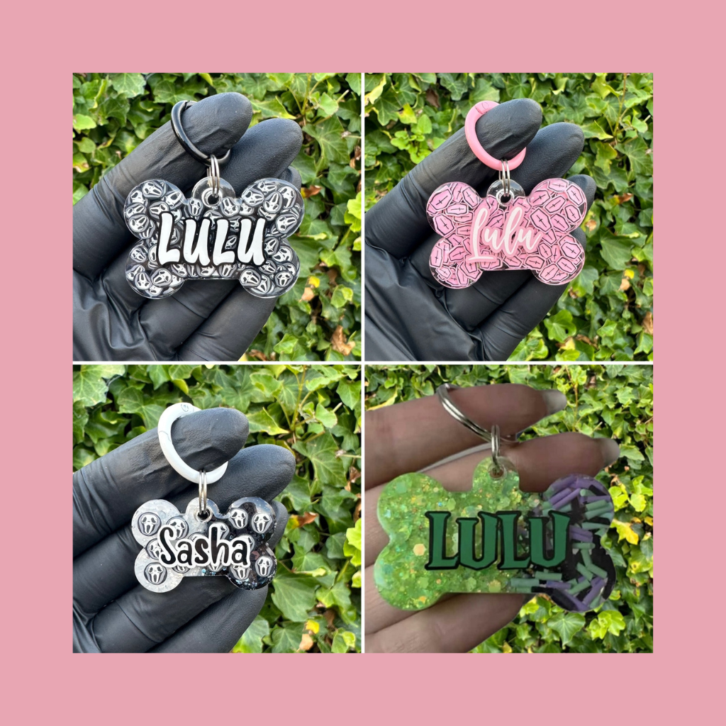 🎃 Halloween Themed Personalised Tag