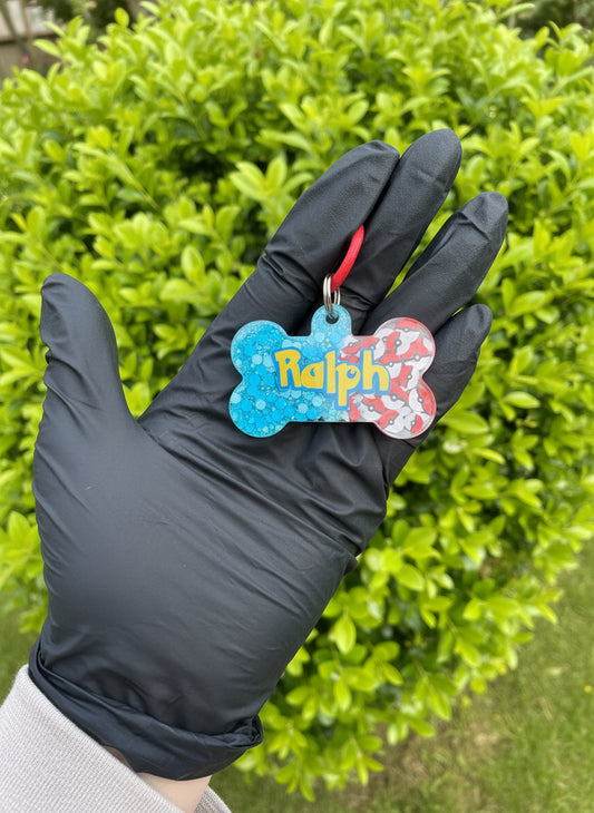 Pokemon Themed Half & Half Tag