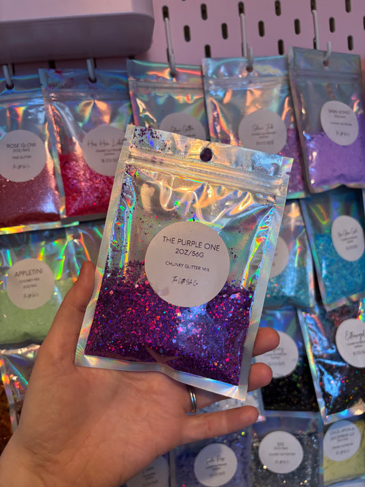 The Purple One Chunky Glitter