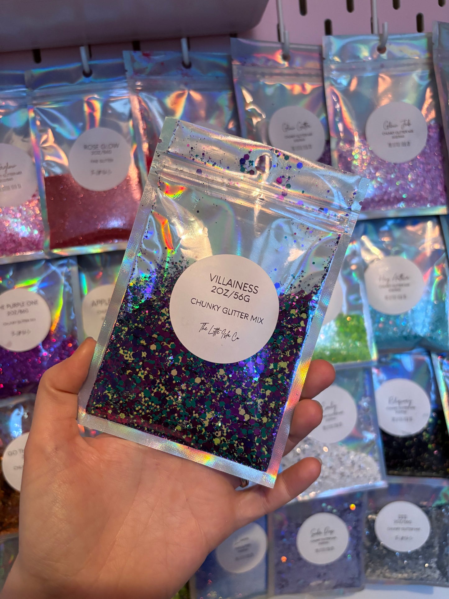 Villainess Chunky Glitter