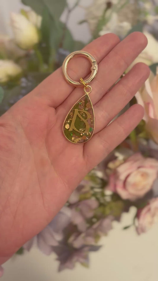 Bezel Pressed Flower Tag ✨